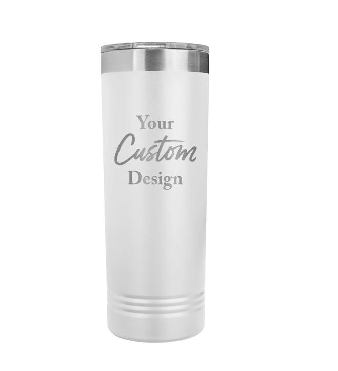 Polar Camel 22 oz. Skinny Tumbler with Slider Lid